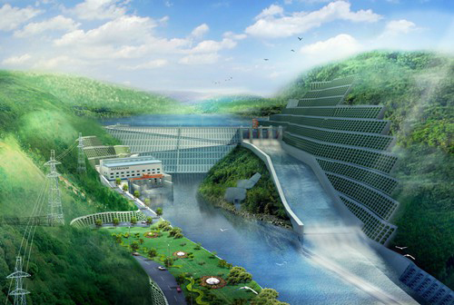 武侯老挝南塔河1号水电站项目